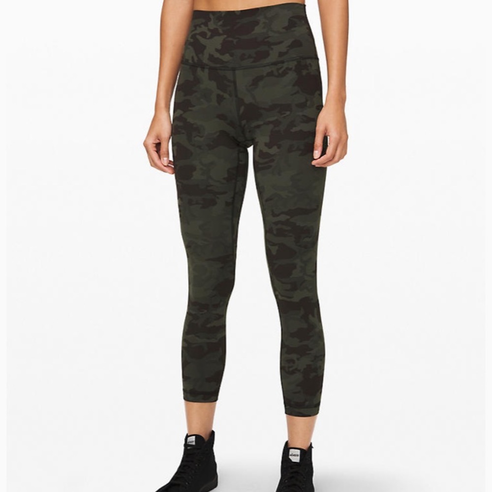 Lulu camo leggings